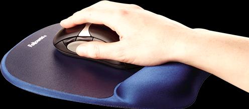 Actual product image Fellowes Memory Foam wrist rest (S)