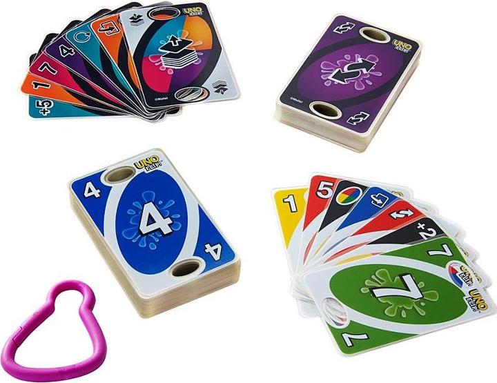 Produktbild Mattel Games UNO Flip. Splash (Französisch)