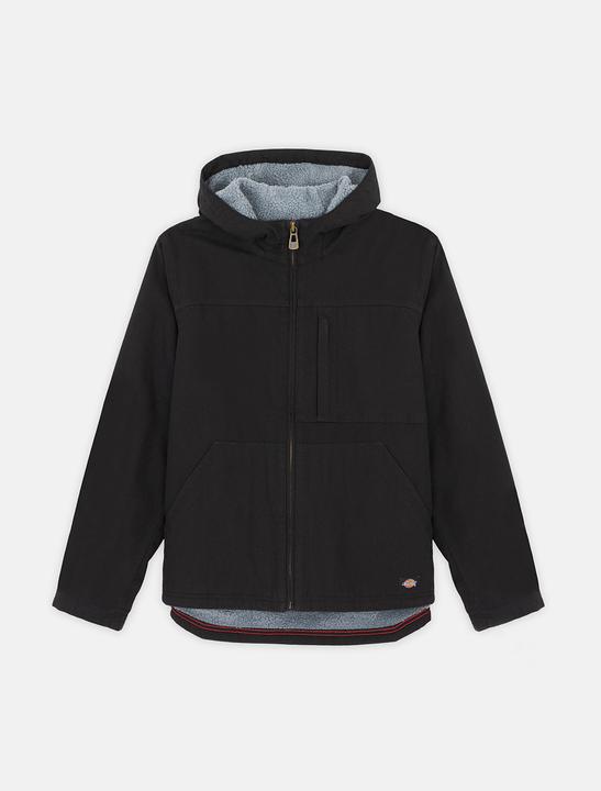 Produktbild Dickies Sherpa Lined Hooded Duck Jacket Rinsed Black (XL)