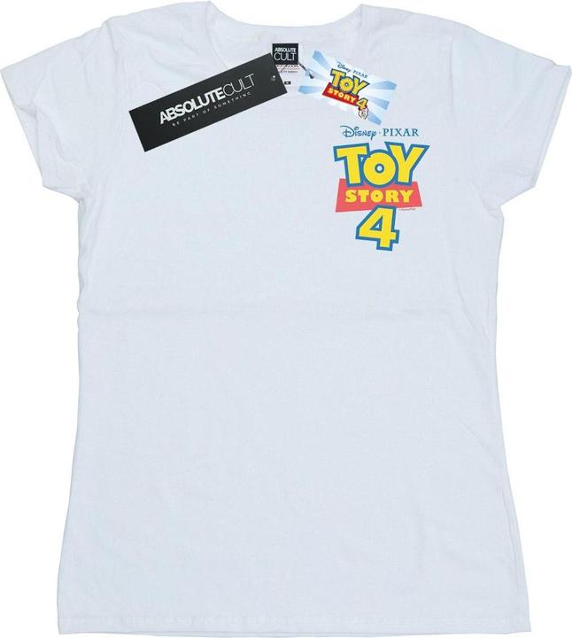Immagine prodotto Disney Toy Story 4 Logo Breast Print Maglietta Donna (L)