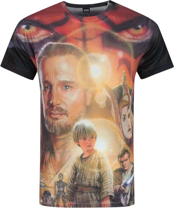 Actual product image Star Wars Phantom Menace Sublimation TShirt (M)