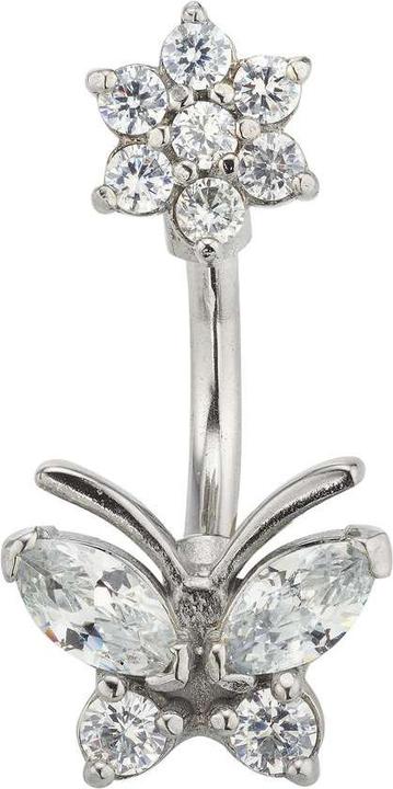 Produktbild Bijouteria Bauchpiercing (Kristall, Chirurgenstahl 316L)