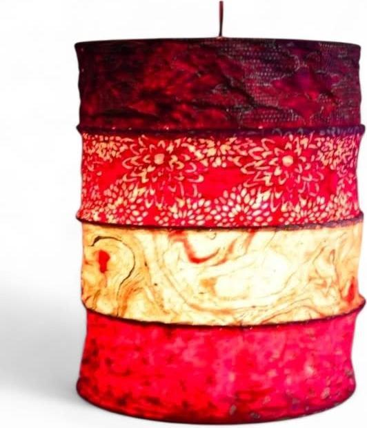 Image du produit sense&purpose Abat-jour en papier fait main rouge