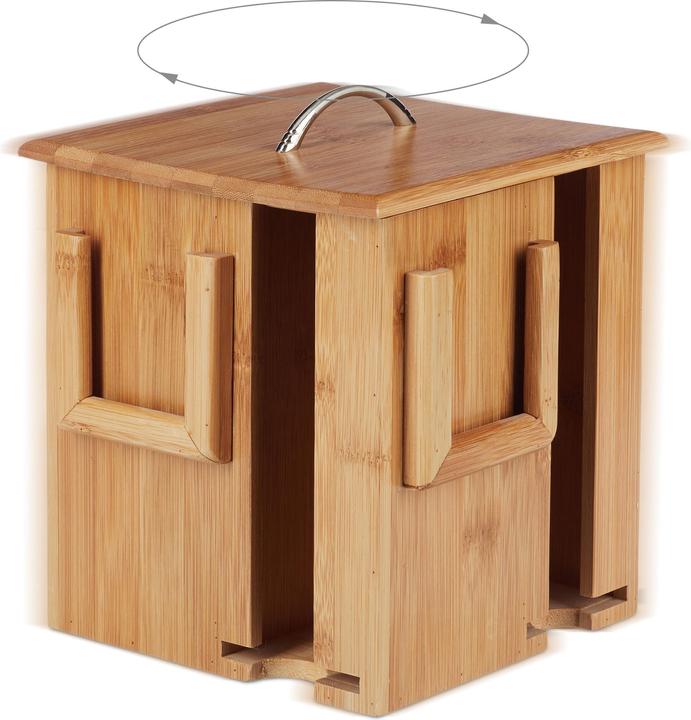 Immagine prodotto Relaxdays Tea box girevole