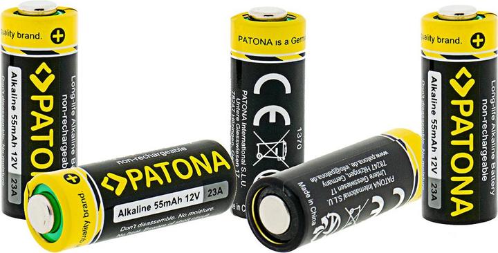 Immagine prodotto Patona Batteria alcalina 23A (5 pz., A23, 55 mAh)