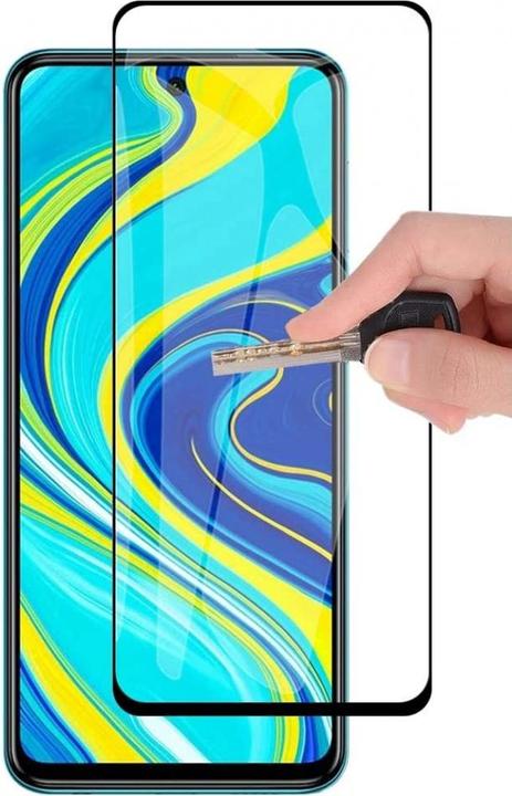 Actual product image Screenguard Xiaomi Redmi Note 9 Pro Full Screen Protective Glass Film 2.5D 9H (1 Piece, Xiaomi Redmi Note 9 Pro)