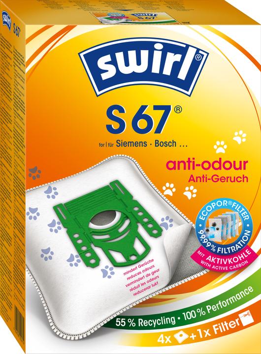 Actual product image Swirl Dust bags S67 (1 x)