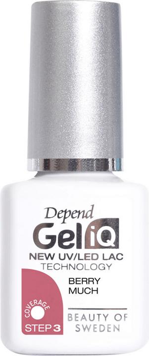 Beter Besser Depend Gel Iq Esmalte Berry Viel 41016 (Berry Much, Gel-Effekt Nagellack)