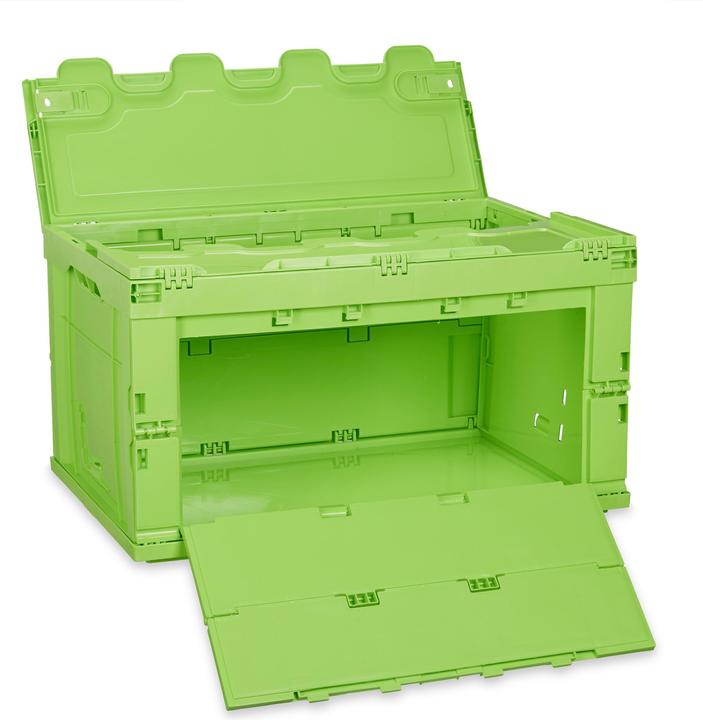 Image du produit Relaxdays Boîte de Transport Pliable couvercle (58.5 x 39.5 x 32.5 cm, 75 l)