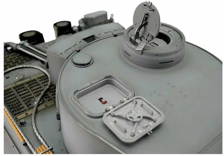 Actual product image Torro Tank Tiger I, early version Grey, IR, Pro Edition, 1:16 (RTR Ready-to-Run)