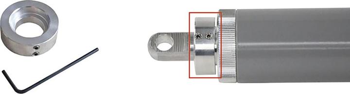 Produktbild Dictator Verstellsicherung für Türschliesser DIREKT II 150, Aluminium