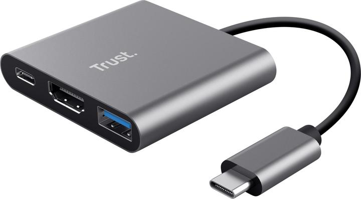Trust Dalyx - USB 3.2 Gen 1 (3.1 Gen 1) Type-C - HDMI - USB 3.2 Gen 1 (3.1 Gen 1) Type (USB-C, 3 Ports)
