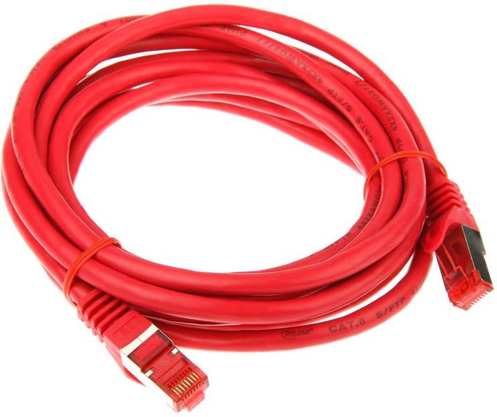 Image du produit InLine 3m Cat.6 Câble patch 1000 Mbit RJ45 (S/FTP, CAT6, 3 m)