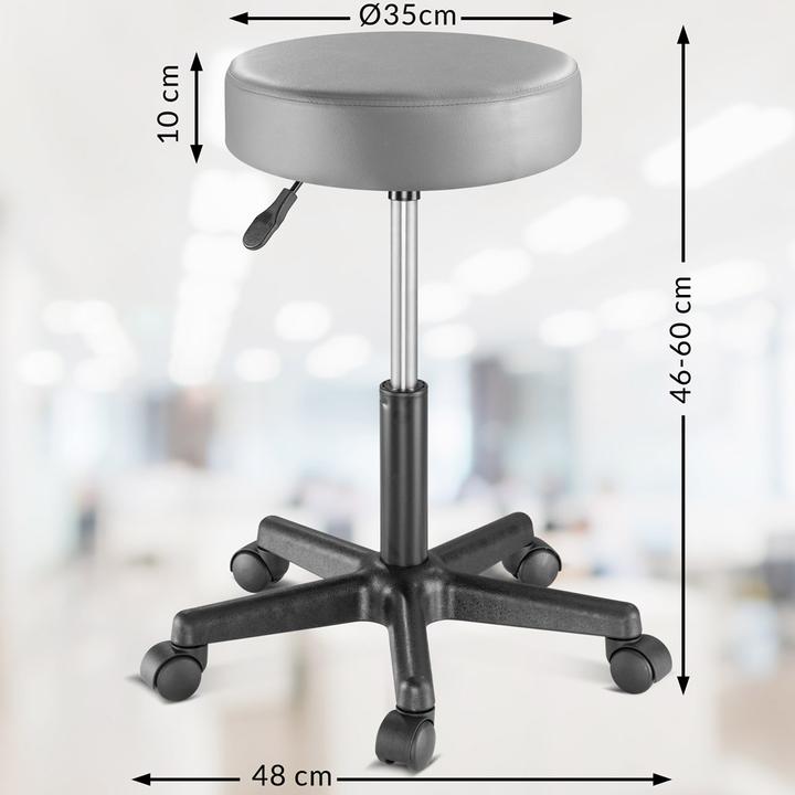 Image du produit Casaria Tabouret roulant