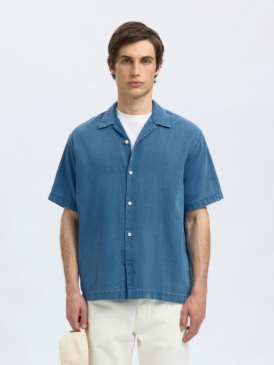 Image du produit Selected Homme Kurzarm Jeanshemd (L)