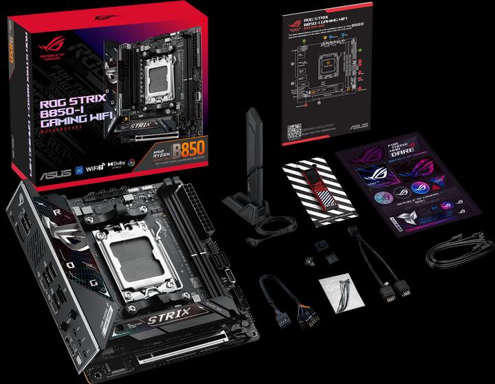 Image du produit ASUS ROG STRIX B850-I GAMING WIFI (AM5, AMD B850, Mini-ITX)