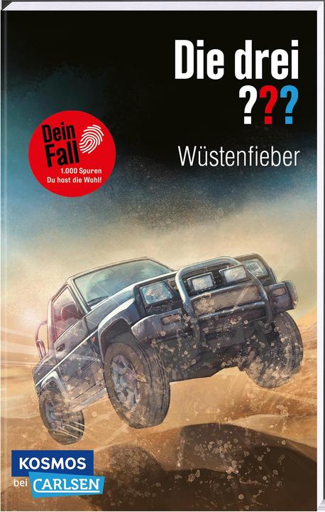 Immagine prodotto Die drei DREI FRAGEZEICHEN - Dein Fall Wüstenfieber (Evelyn Boyd., Tedesco)