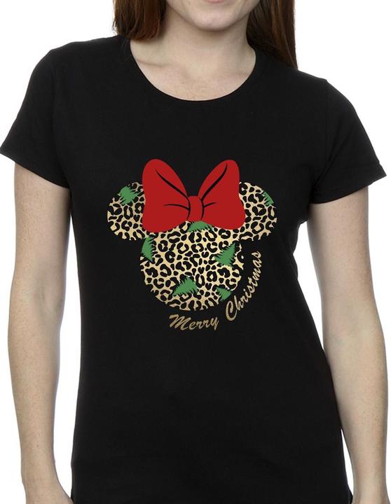 Produktbild Disney Minnie Mouse Leopard Christmas TShirt (XL)