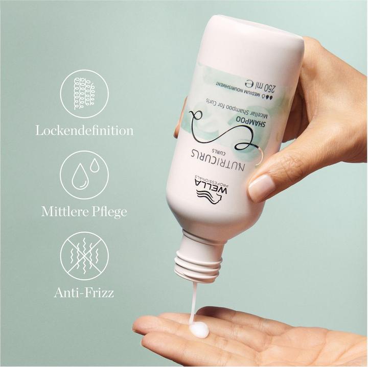 Produktbild Wella Nutricurls Micellar Shampoo (250 ml, Flüssiges Shampoo)