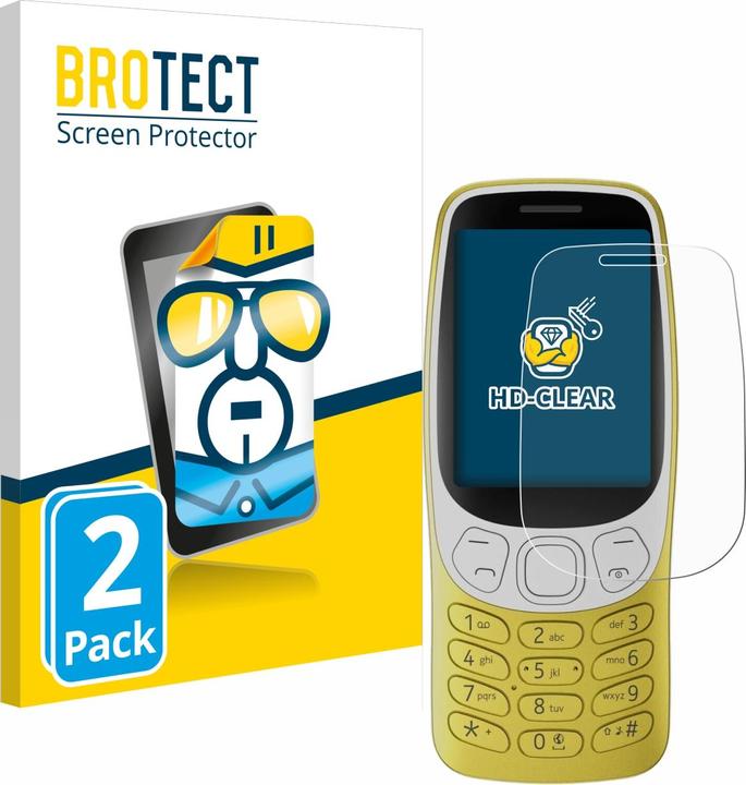 Image du produit BROTECT Protection Clair (2 pièce(s), Nokia 3210)
