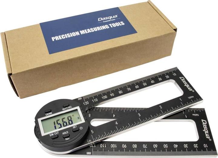 Actual product image Dasqua 1804-6771 Digital protractor for mitre saws 280 mm 360 ° 1 pc.