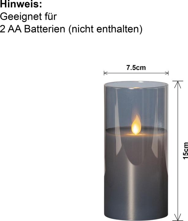Actual product image Star Trading LED Pillar Candle M-Twinkle (1 x)
