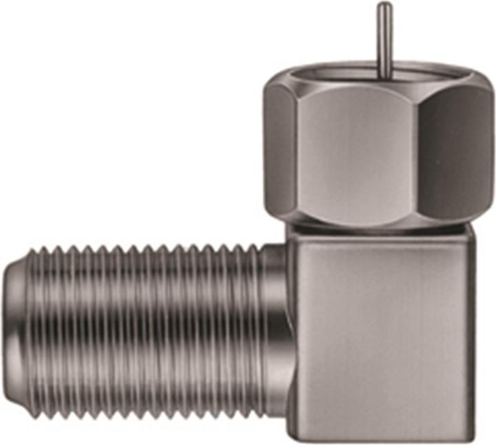 Triax Haakse adapter WFC 01 haakse F-socket/F-stekker