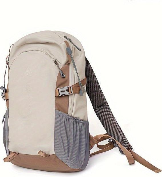 Only-Bags.Store 20L-30L Zaino da trekking leggero - tessuto oxford impermeabile, zip, tinta unita, sportivo