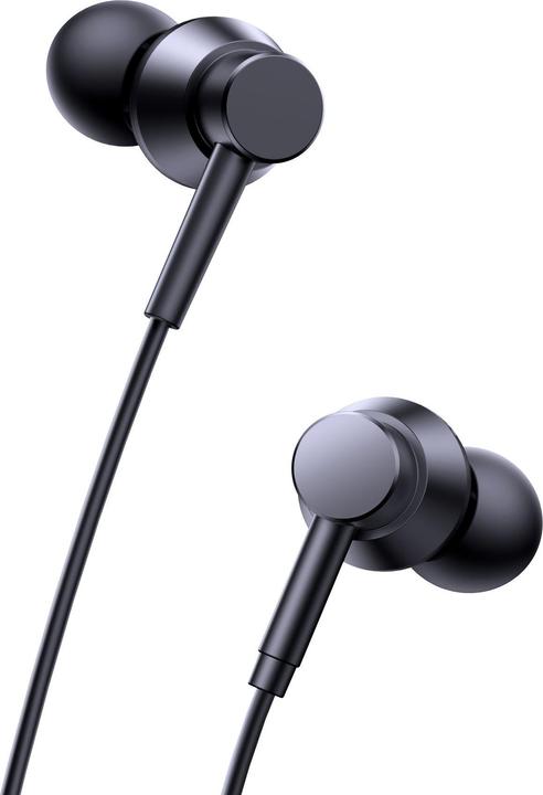 Actual product image Baseus Encok HZ11 headphones - black (Cable)