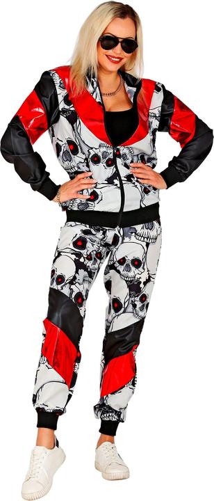 Image du produit Widmann Tenue de sport - Crânes - Gangster (S, M, L, XL, XXL)