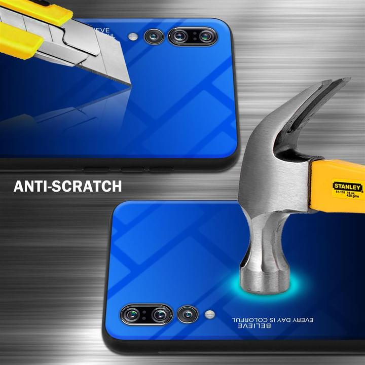 Actual product image Cadorabo TPU 2 colors glass cover (Huawei P20 Plus, Huawei P20 Pro)