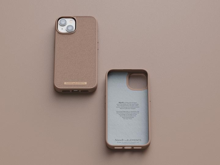Actual product image Njord Hard Cover Tonal Case Pink Sand (Apple iPhone 14)