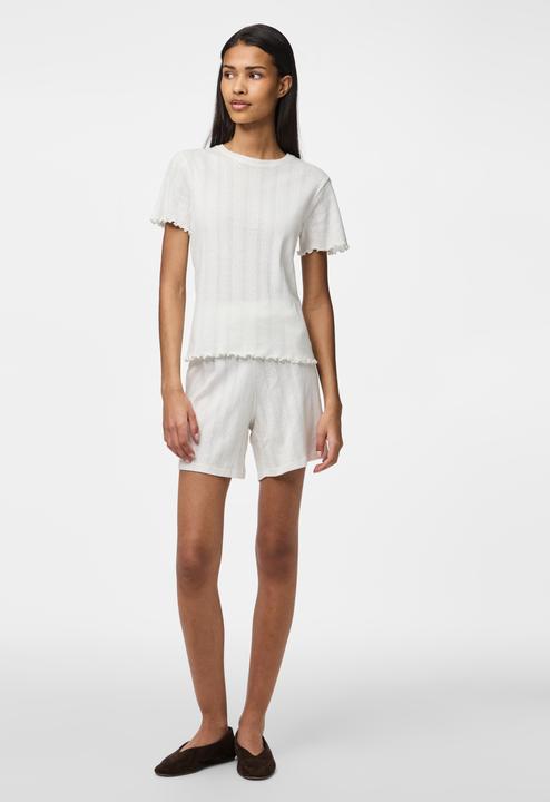 Produktbild Pieces Pcmarie Ss O-Neck Poin Top Jrs Noos Bc (XL)