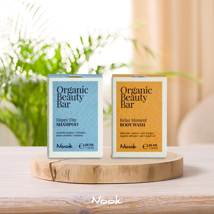 Image du produit Nook Organic Beauty Bar RELAX MOMENT BODY WASH - nourrissant, apaisant, solide, showe