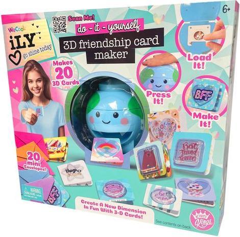 Productafbeelding Make it Real WCOOL DIY set 3D Friendship Card Maker