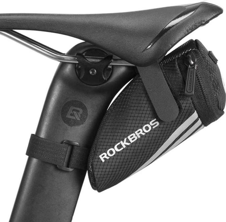 Produktbild Rockbros C28 bicycle bag under the saddle - black (0.20 l, Rahmentasche)