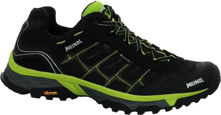 Actual product image Meindl 4677 Finale Gore-TEX Men's Outdoor Shoe Mesh Suede Waterproof, Size 44 1/2, schwa (44.5)