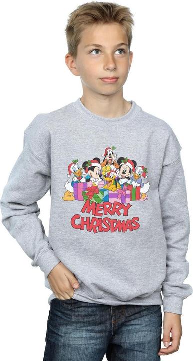 Actual product image Disney Boys Mickey Mouse And Friends Christmas Sweatshirt (152, 158)