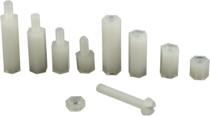 Immagine prodotto Purecrea Set di distanziatori esagonali M3 in nylon 120 pezzi
