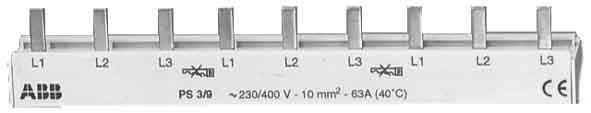 Image du produit ABB PS3/9-FI Rail de phase 2CDL230002R1009