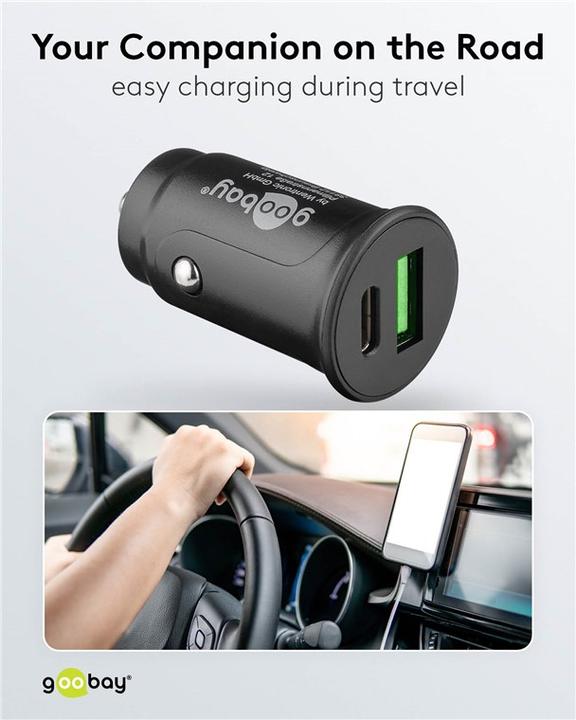 Productafbeelding Goobay Dubbele USB lader