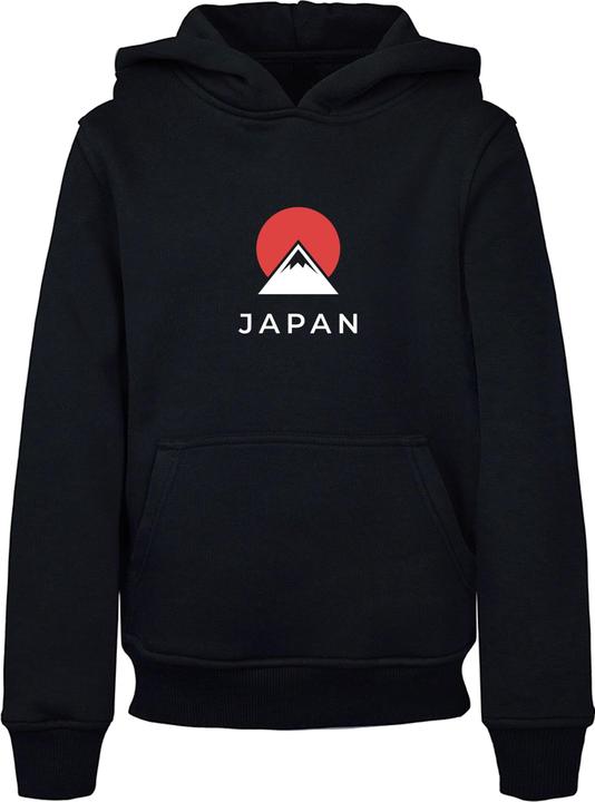 Merchcode Japan White Basic Kids Hoody - 174531