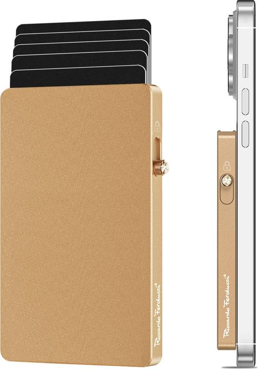 Actual product image Riccardo Ferducci Credit card case, wallet, slim wallet, RFID, mini wallet