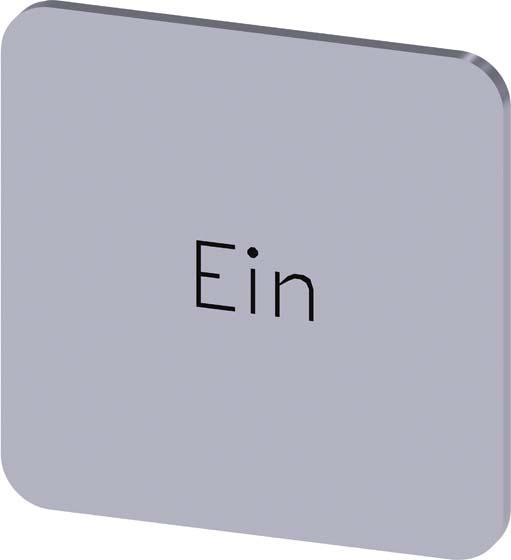Image du produit Siemens Étiquette d'identification si carré EIN 3SU1900-0AF81-0AB0