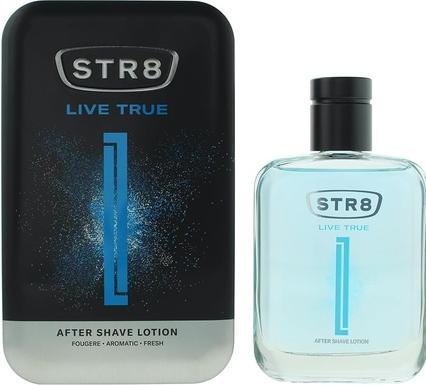 Str8 Live True - aftershave water - Volume: 100 (Lotion, 100 ml)