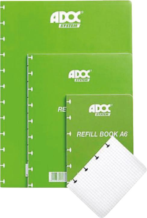 Image du produit Adoc Livrets Pap-Ex papier de remplacement (A4, Quadrillé, Non contraignant)