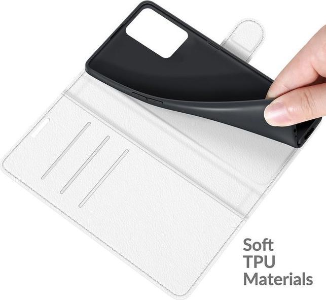 Actual product image MU Classic Litchi Leather Bookcover Series (Realme 8 5G)