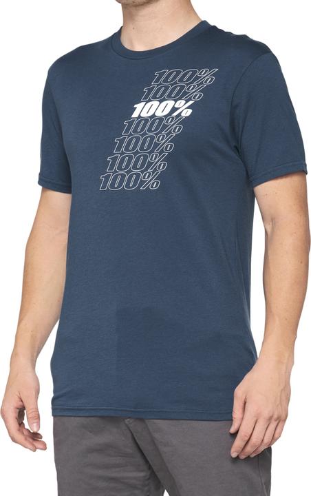 100% Herren Nord T-Shirt, Slate Blue, L (L)