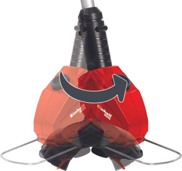 Actual product image Einhell GE-CT 18 Li Solo (Plastic knives)