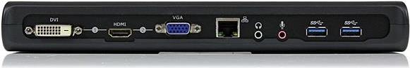 Image du produit StarTech Usb3sdockhdv (USB-B, 1 Ports)